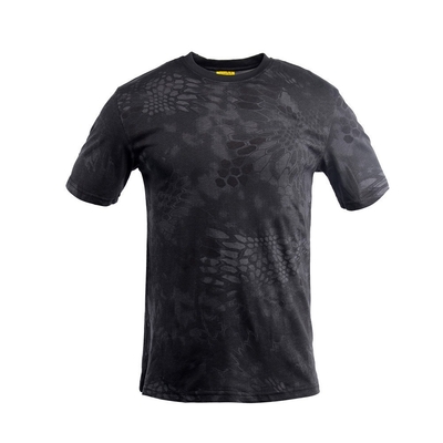 China Xinxin Hersteller Tarnung Rundhals Rein Baumwolle Kurzärme Taktisches Training T-Shirt