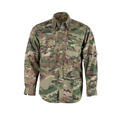Tactical Combat Uniform Hemd und Hose mit Ellenbogen und Kniepolster Tactical Gear Tarnfarben