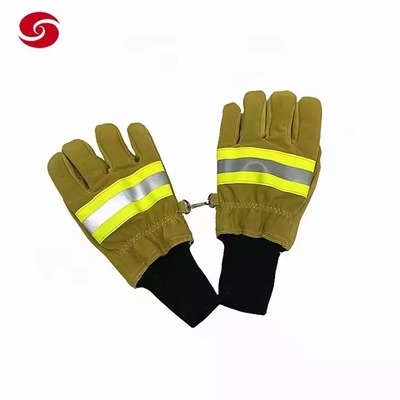 Taktische Hitzebeständige Feuerwehrmannshandschuhe Feuerwehrmannshandschuhe für Notfälle