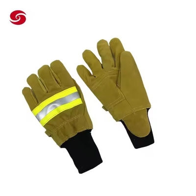 Taktische Hitzebeständige Feuerwehrmannshandschuhe Feuerwehrmannshandschuhe für Notfälle