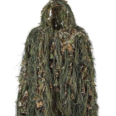 China Xinxin Taktische Jagd im Freien Langlebiges Training Tarnung Wasserdicht Atmungsfähig 3D Leaf Ghillie Anzug