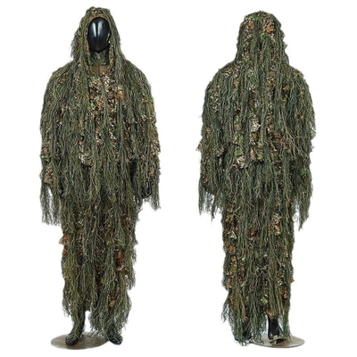 China Xinxin Taktische Jagd im Freien Langlebiges Training Tarnung Wasserdicht Atmungsfähig 3D Leaf Ghillie Anzug