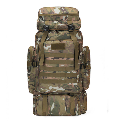 80L Wasserdichte Tarnung Wanderschuh Rucksack Freizeit Taktischer Rucksack Outdoor Sport zu Fuß Reise Rucksack