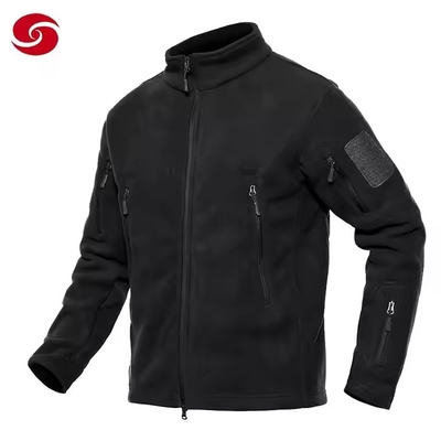 Atemberaubend schnell trockenes Olivengrün Winter Taktisches Fleece M65 Feldjacke zum Training