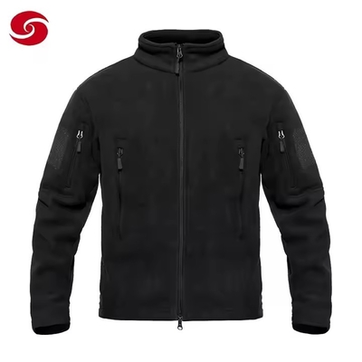 Atemberaubend schnell trockenes Olivengrün Winter Taktisches Fleece M65 Feldjacke zum Training