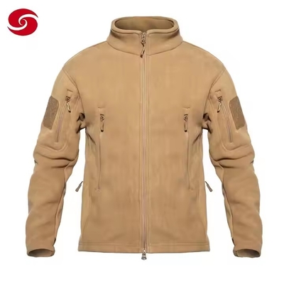 Atemberaubend schnell trockenes Olivengrün Winter Taktisches Fleece M65 Feldjacke zum Training