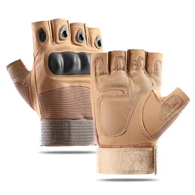 Halb Einzel Taktische Leichtgewichtsrutschfeste Fingerlose Handschuhe Taktische Ausrüstung für Outdoor-Aktivitäten