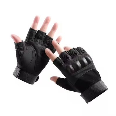 Halb Einzel Taktische Leichtgewichtsrutschfeste Fingerlose Handschuhe Taktische Ausrüstung für Outdoor-Aktivitäten