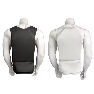 IIIA Leichtgewicht Verborgene Schutzweste T-Shirt mit PE und Aramid Stretch Polyester Stoff