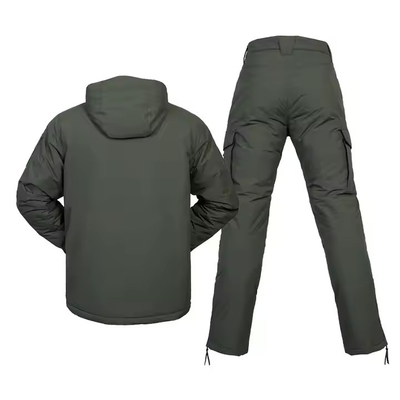Tragbare wasserdichte Kleidung für den Außenbereich Warme Baumwollkleidung Trainingsuniform