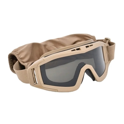Tacticak Outdoor-Ausrüstung Augenschutzbrille Nebelschutzbrille Jagdradfahren