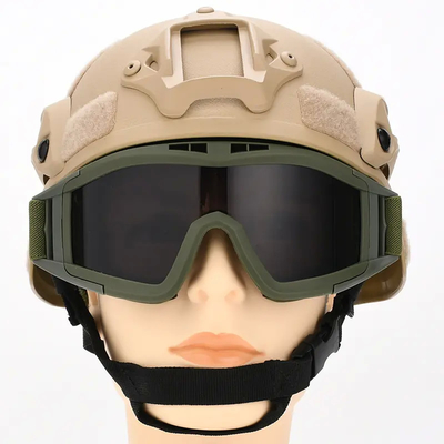 Tacticak Outdoor-Ausrüstung Augenschutzbrille Nebelschutzbrille Jagdradfahren
