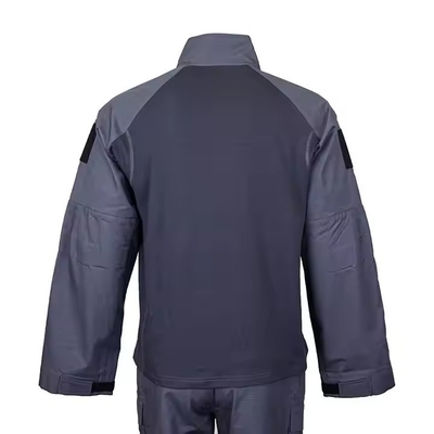 Tactical Suit mit Reißverschluss in dunkelblau mit individuellem Logo