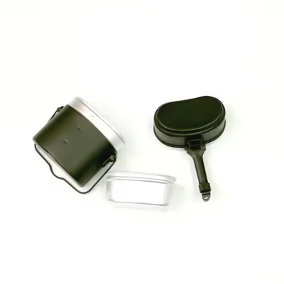 Tactical Canteen Olivengrün Aluminium Wasserkocher 3 Stück Lunchbox Tactical Outdoor Gear