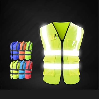 High Visibility Jacket Arbeitskleidung Reflektor-Sicherheitsweste mit Reflektor für die Sicherheit am Arbeitsplatz