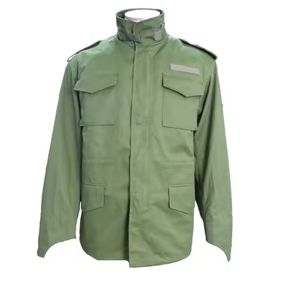 Hochwertige Tränendeckel Wintergrüne Feldjacke Taktische M65 Jacke für Männer Wandertraining und Outdoor Sport