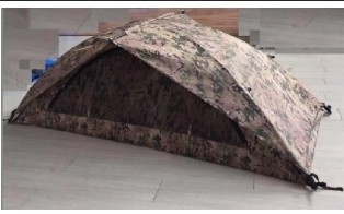 Wandertent für kleine Einzelpersonen mit Moskitonetz, schnell geöffnetes Zelt