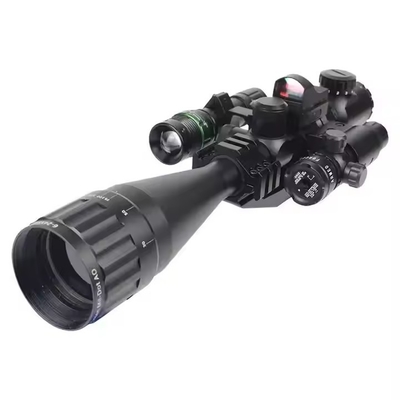 Mini-Red Dot Sight + Red Laser Sight Jagdbereich Combo Optical Scope Reflex Sichtbereich für die taktische Jagd