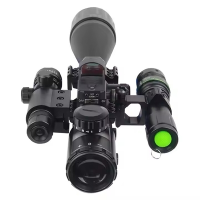 Mini-Red Dot Sight + Red Laser Sight Jagdbereich Combo Optical Scope Reflex Sichtbereich für die taktische Jagd