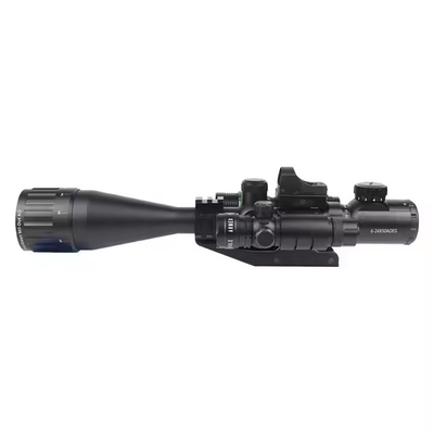 Mini-Red Dot Sight + Red Laser Sight Jagdbereich Combo Optical Scope Reflex Sichtbereich für die taktische Jagd