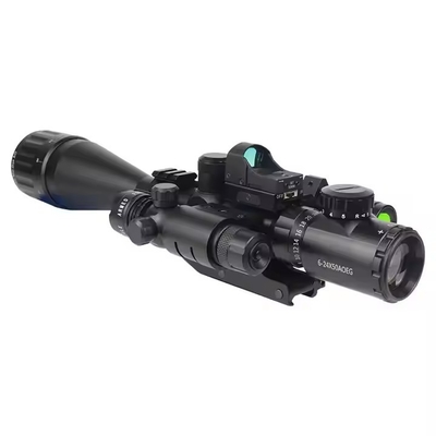 Mini-Red Dot Sight + Red Laser Sight Jagdbereich Combo Optical Scope Reflex Sichtbereich für die taktische Jagd