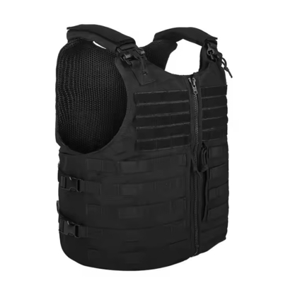 Tactical Vest Factory Oxford Schwarze Männer Training Weste Jagd Molle Platte Träger Taktische Dienstweste