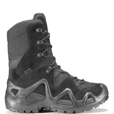 Fabrik Großhandel High-Top Braun Leder Outdoor Sport Überleben Wüste Sicherheit Taktische Kampfschuhe