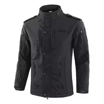 Custom Mens Sport Camo Warm Grün Wasserdicht Schwarz Outdoor Training Softshell Polar Fleece Marine Winter Taktische Jacken