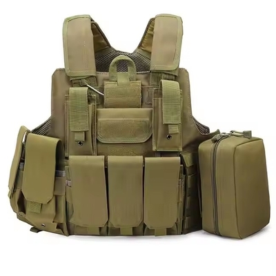 Tactical Gear Ausrüstung Schutzcamouflage Schießen Wandern Oxford Multifunktionaler Plattenträger Taktische Weste