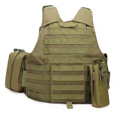 Tactical Gear Ausrüstung Schutzcamouflage Schießen Wandern Oxford Multifunktionaler Plattenträger Taktische Weste