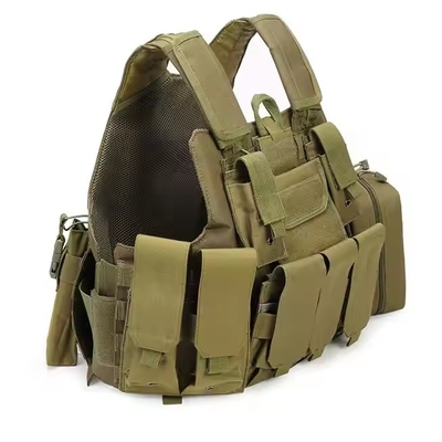 Tactical Gear Ausrüstung Schutzcamouflage Schießen Wandern Oxford Multifunktionaler Plattenträger Taktische Weste