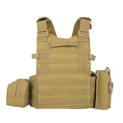 Tactical Gear Ausrüstung Schutzcamouflage Schießen Wandern Oxford Multifunktionaler Plattenträger Taktische Weste
