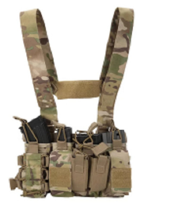 Verstellbares Klettband Kampfgewehr Ch020 mit Molle / PALS System