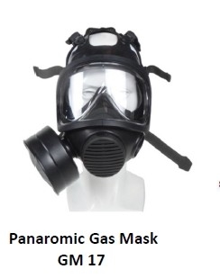 Gasmaske des Typs MF14