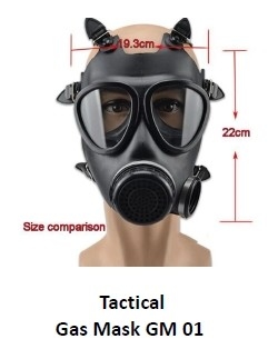 Gasmaske des Typs MF14