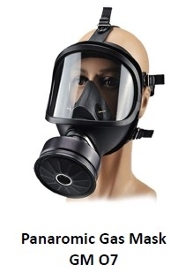 Gasmaske des Typs MF14