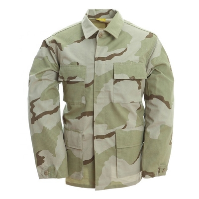 Kundenspezifische Armee-keucht einheitliches taktisches Kampf-Hemd Airsoft, das Kleidertarnung Bdu jagt