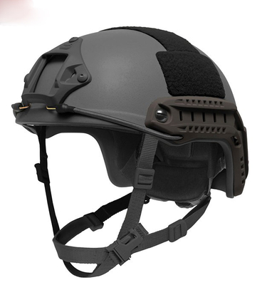 Hochdichte Aramidfaser-Kevlar-Waldfeuerhelm mit Ops-Core-Schnellsystem, UHMWPE-Schal und Mich-Taktikhelm