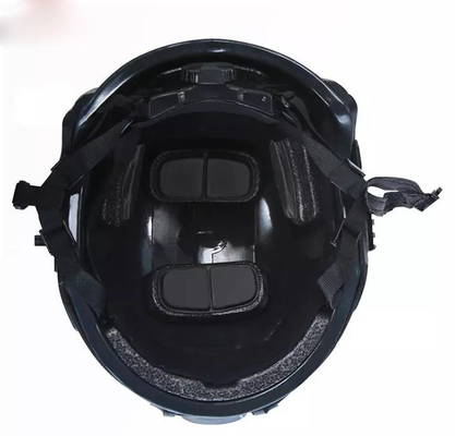 Hochdichte Aramidfaser-Kevlar-Waldfeuerhelm mit Ops-Core-Schnellsystem, UHMWPE-Schal und Mich-Taktikhelm