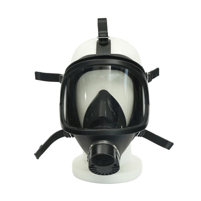 Militärarmee-Naturkautschuk-volles Gesichts-Gasmaske mit Filter-Kanister MGM01