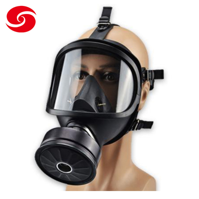 Militärische wiederverwendbare volles Gesichts-Gasmaske-Chemikalie und biologisches schützendes